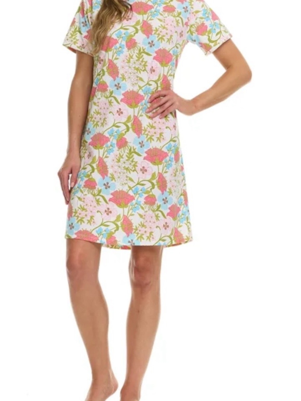 NWT Vera Bradley women 100% cotton sleep dress 2 pack - Picture 2 of 14